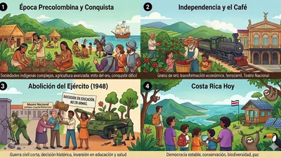 Historia de Costa Rica: Un País Diferente