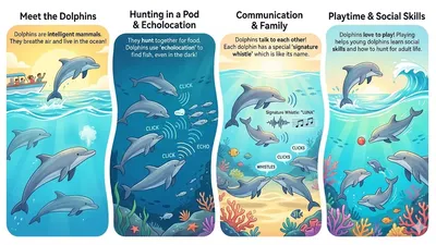 The Amazing World of Dolphins: Smart Friends of the Sea