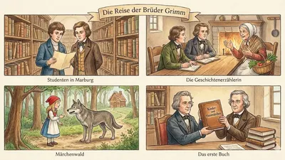 The Journey of the Brothers Grimm