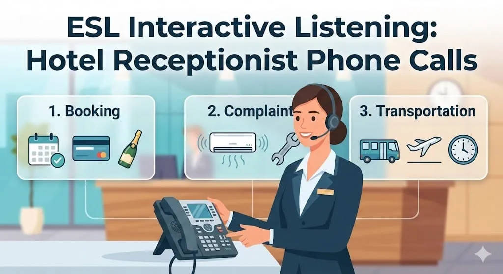 Phone Calls - Hotel Receptionist