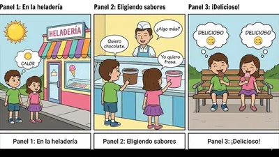 En la heladería (At the Ice Cream Shop)