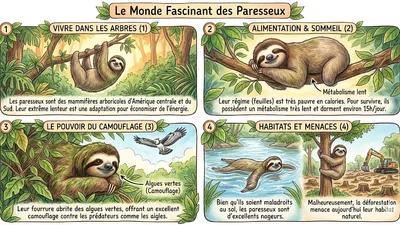 Le monde fascinant des paresseux