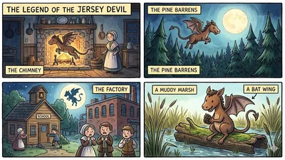 The Jersey Devil: The Secret of the Swamps