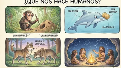 ¿Qué nos diferencia de los animales?