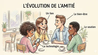L'évolution des dynamiques amicales