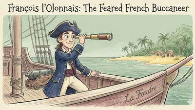François l'Olonnais : Le Boucanier Français Redouté