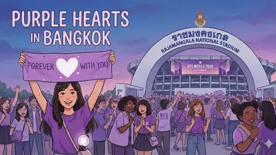 Purple Hearts in Bangkok