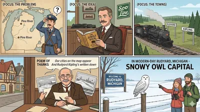 Rudyard, Michigan: A Town Named by a Fan