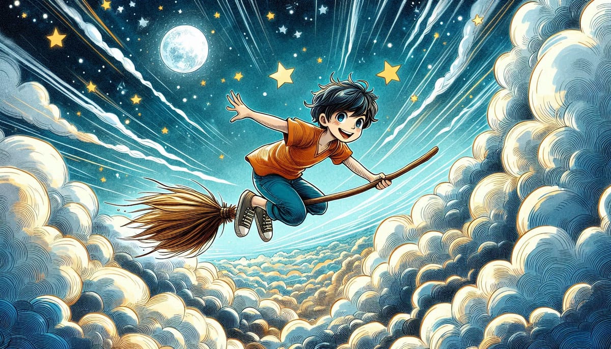 Flying on a Broom